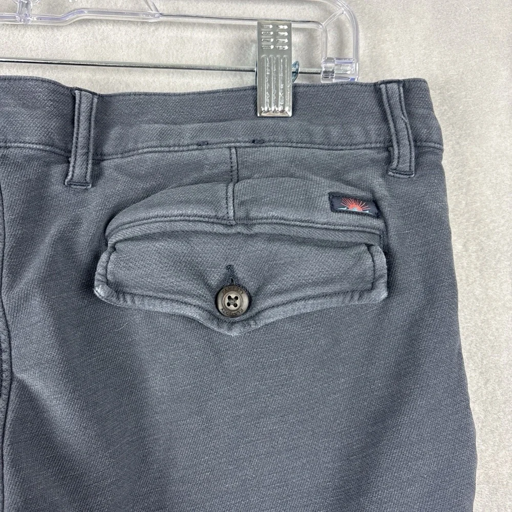 Faherty Stretch Terry 5 Pocket Pants Men’s 34x30 Gray Slim Fit Casual Beach